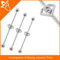 vibrating barbell piercing, pussy piercing barbell, magnetic industrial ear piercing